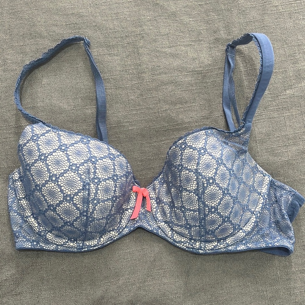 VS Lined Demi Lace Bra